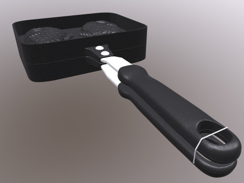 Fish Pan Modelo 3D