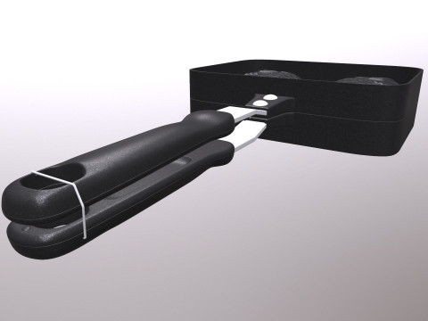 Fish Pan Modelo 3D