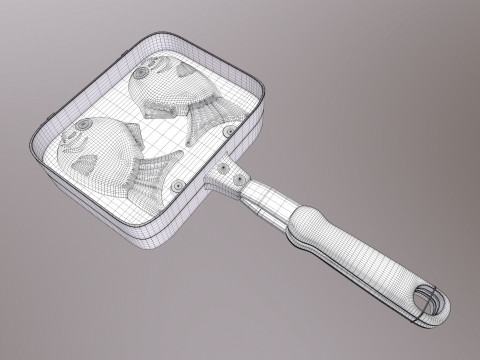 Fish Pan Modelo 3D