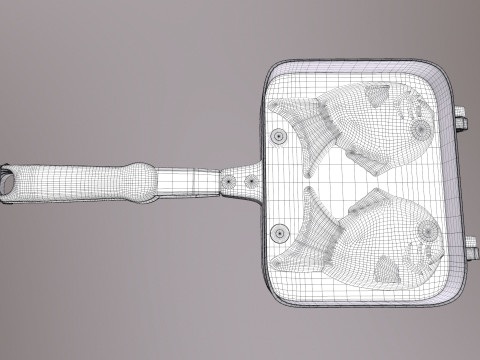 Fish Pan Modelo 3D