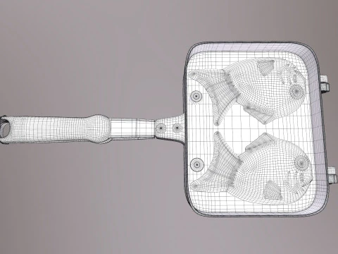 Fish Pan 3D Model