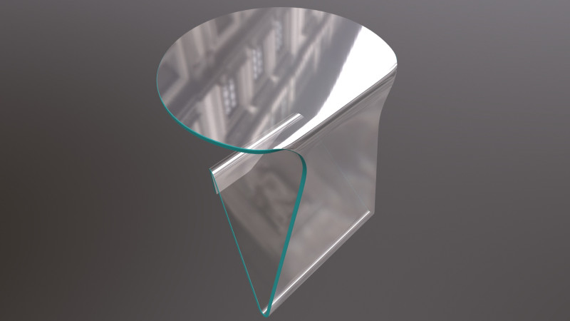 Glass Table Modelo 3D .c4d .max .obj .3ds .fbx .stl .blend 