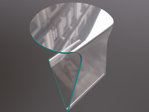 Glass Table Model 3D