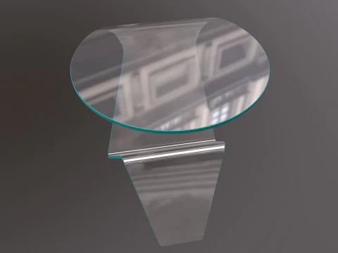 Glass Table 3D Model
