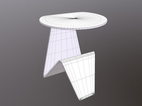 Glass Table Modelo 3D