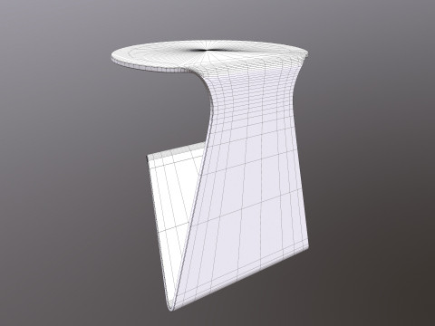 Glass Table Modelo 3D