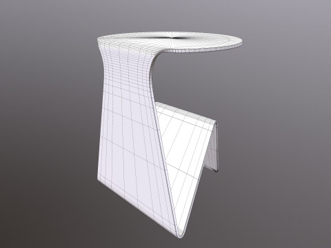 Glass Table Modelo 3D