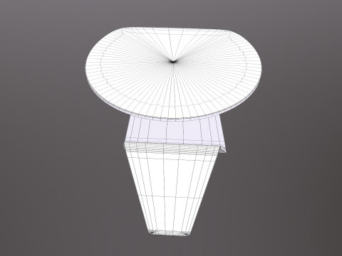 Glass Table Modelo 3D