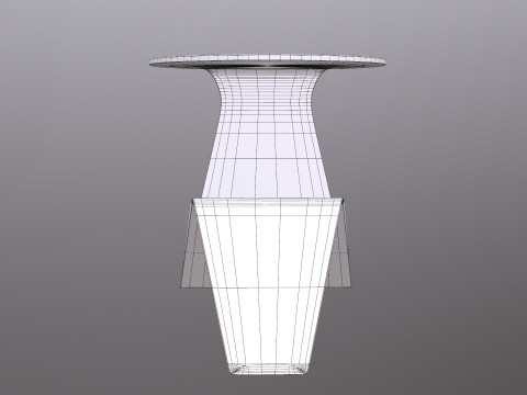 Glass Table Modelo 3D