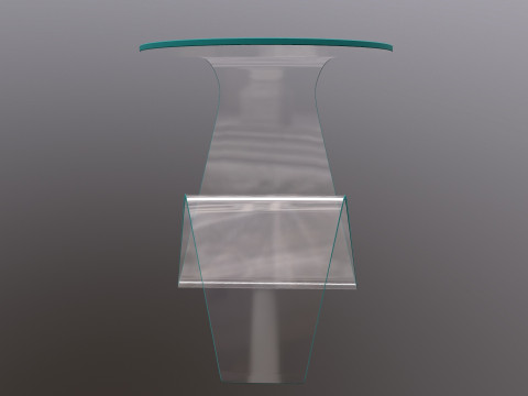 Glass Table Modelo 3D