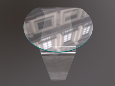 Glass Table Modelo 3D