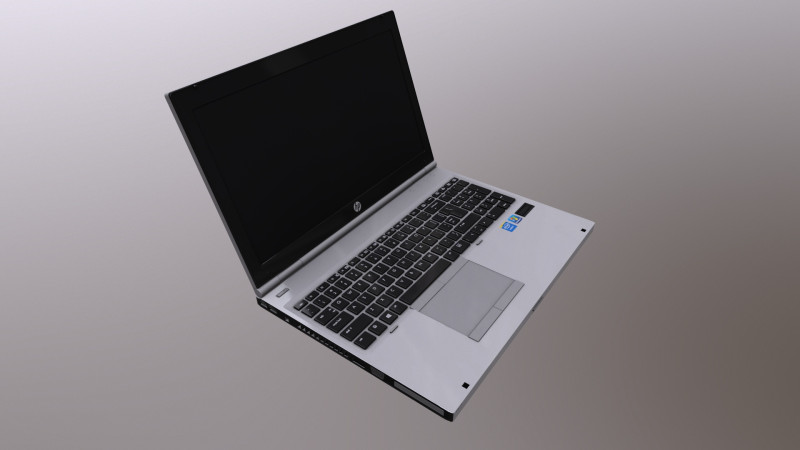 Laptop HP 3D 模型 .c4d .max .obj .3ds .fbx .stl .blend 