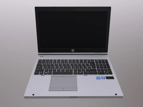 노트북 HP 3D 모델