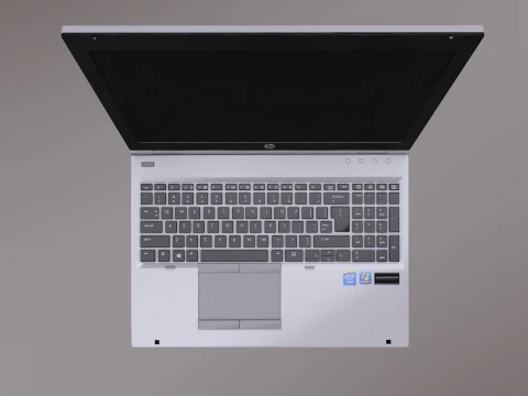 노트북 HP 3D 모델