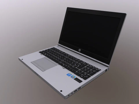 노트북 HP 3D 모델