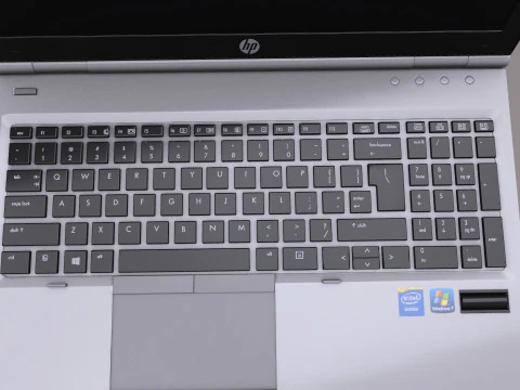 노트북 HP 3D 모델