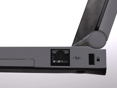 노트북 HP 3D 모델