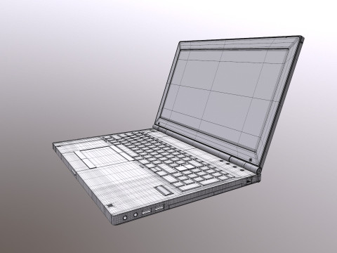 Laptop HP 3D 模型