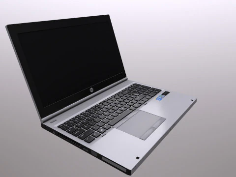 노트북 HP 3D 모델
