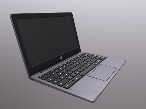 Laptop Hp 3D 模型