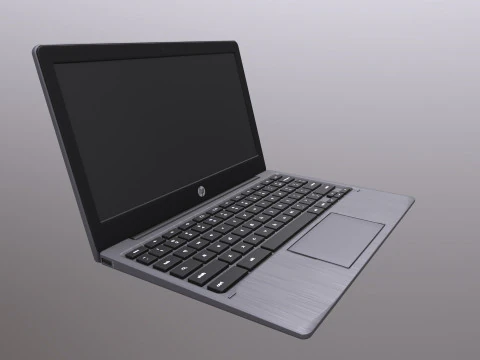 Laptop Hp 3D Model