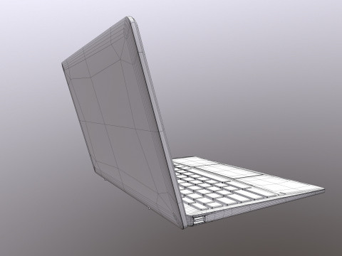 Laptop Hp 3D 模型
