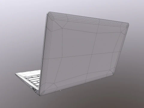 Laptop Hp 3D Model
