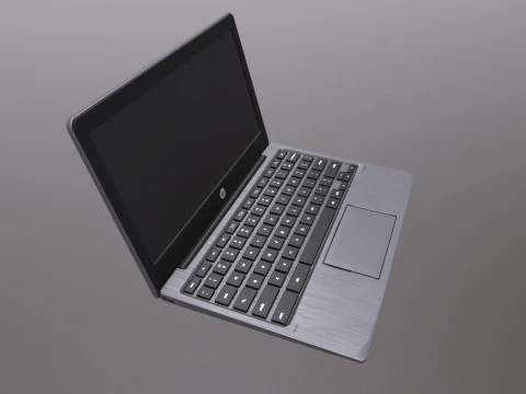 Laptop Hp 3D Model