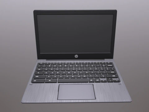 Laptop Hp 3D Model