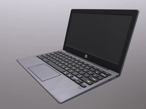 Laptop Hp 3D Model