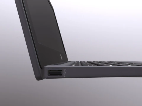 Laptop Hp 3D Model