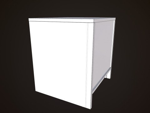 Side Table 3D Model