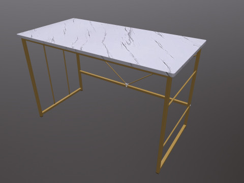 Marble Table Model 3D