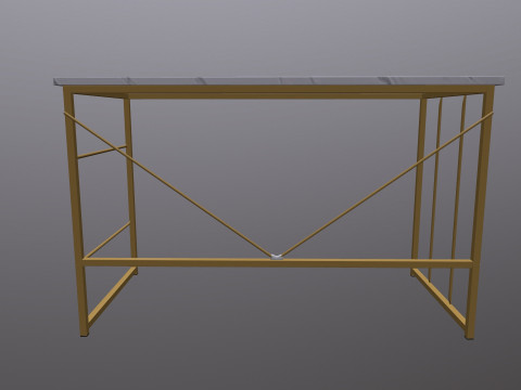 Marble Table Model 3D