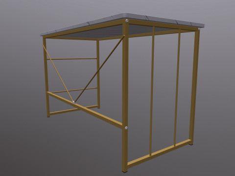 Marble Table Model 3D