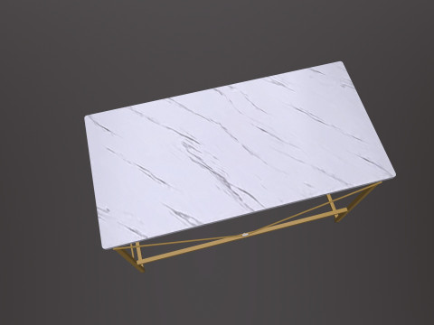 Marble Table Model 3D