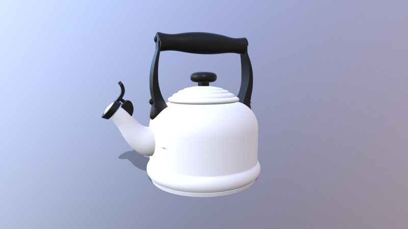 Kettle Model 3D .c4d .max .obj .3ds .fbx .stl .blend