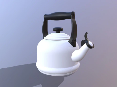 Wasserkocher 3D Modell