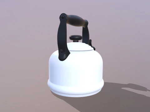 Wasserkocher 3D Modell