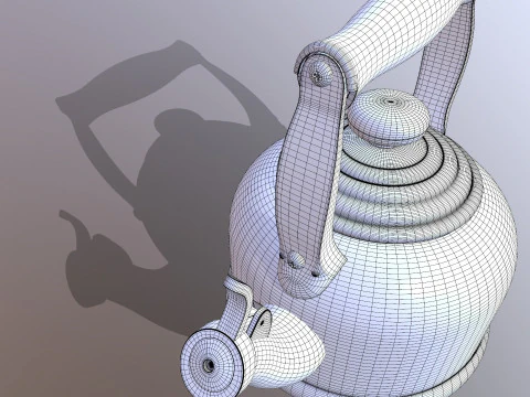 Wasserkocher 3D Modell