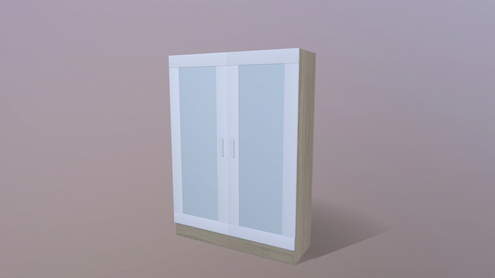 Almirah 3D Model .c4d .max .obj .3ds .fbx .stl .blend 