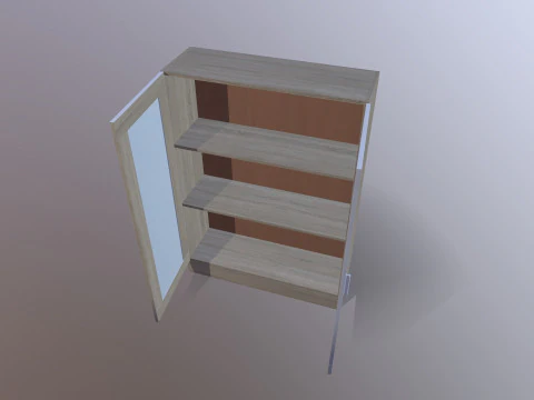 Almirah 3D Model