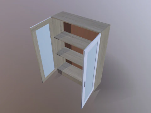Almirah 3D Model