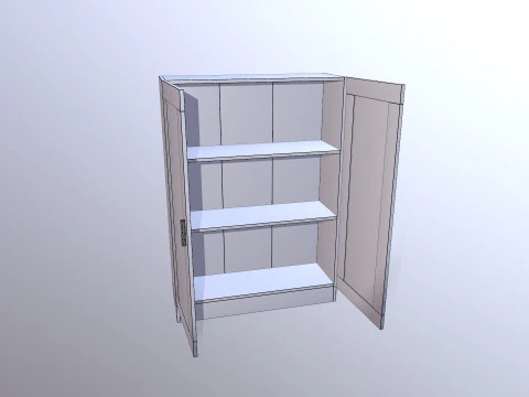 Almirah 3D Model