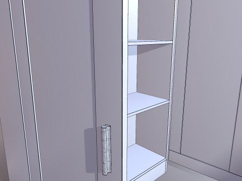 Almirah Modèle 3D