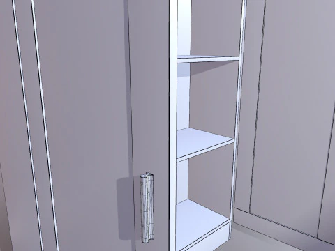 Almirah 3D Model