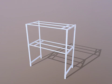 Estante de estructura Modelo 3D