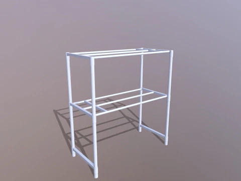 Structure Shelf 3D Model