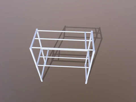 Structure Shelf 3D Model