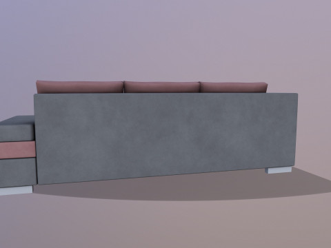 L shape Leather Sofa 3Dモデル